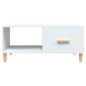 vidaXL Couchtisch Weiß 89,5x50x40 cm Holzwerkstoff vidaXL Couchtisch Weiß 89,5x50x40 cm Holzwerkstoff