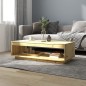 vidaXL Couchtisch 110x50x33,5 cm Massivholz Tanne vidaXL Couchtisch 110x50x33,5 cm Massivholz Tanne