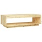 vidaXL Couchtisch 110x50x33,5 cm Massivholz Tanne vidaXL Couchtisch 110x50x33,5 cm Massivholz Tanne