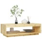 vidaXL Couchtisch 110x50x33,5 cm Massivholz Tanne vidaXL Couchtisch 110x50x33,5 cm Massivholz Tanne