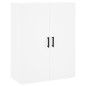 vidaXL Highboard Weiß 69,5x34x180 cm Holzwerkstoff vidaXL Highboard Weiß 69,5x34x180 cm Holzwerkstoff