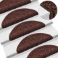 vidaXL Stufenmatten 10 Stk. 56x17x3 cm Braun vidaXL Stufenmatten 10 Stk. 56x17x3 cm Braun