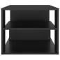 vidaXL Couchtisch Schwarz 100x50x40 cm Holzwerkstoff vidaXL Couchtisch Schwarz 100x50x40 cm Holzwerkstoff