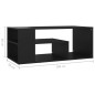 vidaXL Couchtisch Schwarz 100x50x40 cm Holzwerkstoff vidaXL Couchtisch Schwarz 100x50x40 cm Holzwerkstoff