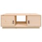 vidaXL Couchtisch 100x50x35 cm Massivholz Kiefer vidaXL Couchtisch 100x50x35 cm Massivholz Kiefer
