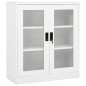vidaXL Büroschrank Weiß 90x40x105 cm Stahl vidaXL Büroschrank Weiß 90x40x105 cm Stahl