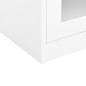 vidaXL Büroschrank Weiß 90x40x105 cm Stahl vidaXL Büroschrank Weiß 90x40x105 cm Stahl