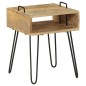 vidaXL Nachttisch Massivholz Mango 40×34×47 cm vidaXL Nachttisch Massivholz Mango 40×34×47 cm