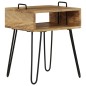 vidaXL Nachttisch Massivholz Mango 40×34×47 cm vidaXL Nachttisch Massivholz Mango 40×34×47 cm