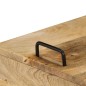 vidaXL Nachttisch Massivholz Mango 40×34×47 cm vidaXL Nachttisch Massivholz Mango 40×34×47 cm