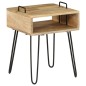 vidaXL Nachttisch Massivholz Mango 40×34×47 cm vidaXL Nachttisch Massivholz Mango 40×34×47 cm