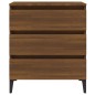 vidaXL Sideboard Braun Eichen-Optik 60x35x69 cm Holzwerkstoff vidaXL Sideboard Braun Eichen-Optik 60x35x69 cm Holzwerkstoff