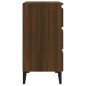 vidaXL Sideboard Braun Eichen-Optik 60x35x69 cm Holzwerkstoff vidaXL Sideboard Braun Eichen-Optik 60x35x69 cm Holzwerkstoff