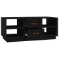 vidaXL Couchtisch Schwarz 100x50x41 cm Massivholz Kiefer vidaXL Couchtisch Schwarz 100x50x41 cm Massivholz Kiefer