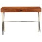 vidaXL Schreibtisch Massivholz mit Honigfarbenem Finish 110x50x76 cm vidaXL Schreibtisch Massivholz mit Honigfarbenem Finish 110x50x76 cm
