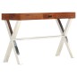 vidaXL Schreibtisch Massivholz mit Honigfarbenem Finish 110x50x76 cm vidaXL Schreibtisch Massivholz mit Honigfarbenem Finish 110x50x76 cm