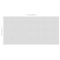 vidaXL Treibende Pool-Solarplane PE 732x366 cm Grau vidaXL Treibende Pool-Solarplane PE 732x366 cm Grau
