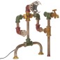 vidaXL Standleuchte Industriestil Wasserrohr-Design Eisen vidaXL Standleuchte Industriestil Wasserrohr-Design Eisen