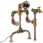 vidaXL Standleuchte Industriestil Wasserrohr-Design Eisen vidaXL Standleuchte Industriestil Wasserrohr-Design Eisen