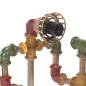 vidaXL Standleuchte Industriestil Wasserrohr-Design Eisen vidaXL Standleuchte Industriestil Wasserrohr-Design Eisen