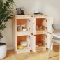 vidaXL Sideboards 2 Stk. 31,5x34x75 cm Massivholz Kiefer vidaXL Sideboards 2 Stk. 31,5x34x75 cm Massivholz Kiefer