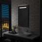 vidaXL Badezimmer-Wandspiegel mit LEDs 60x100 cm vidaXL Badezimmer-Wandspiegel mit LEDs 60x100 cm