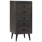 vidaXL Sideboard Mangoholz Massiv 40 x 40 x 91 cm vidaXL Sideboard Mangoholz Massiv 40 x 40 x 91 cm