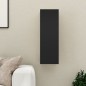 vidaXL TV-Schrank Schwarz 30,5x30x90 cm Holzwerkstoff vidaXL TV-Schrank Schwarz 30,5x30x90 cm Holzwerkstoff