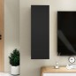 vidaXL TV-Schrank Schwarz 30,5x30x90 cm Holzwerkstoff vidaXL TV-Schrank Schwarz 30,5x30x90 cm Holzwerkstoff