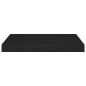 vidaXL Schwebende Wandregale 4 Stk. Schwarz 50x23x3,8cm MDF vidaXL Schwebende Wandregale 4 Stk. Schwarz 50x23x3,8cm MDF