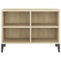 vidaXL TV-Schrank mit Metallbeinen Sonoma-Eiche 69,5x30x50cm vidaXL TV-Schrank mit Metallbeinen Sonoma-Eiche 69,5x30x50cm