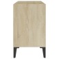 vidaXL TV-Schrank mit Metallbeinen Sonoma-Eiche 69,5x30x50cm vidaXL TV-Schrank mit Metallbeinen Sonoma-Eiche 69,5x30x50cm