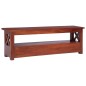 vidaXL TV-Schrank Braun 115x30x40 cm Massivholz Mahagoni vidaXL TV-Schrank Braun 115x30x40 cm Massivholz Mahagoni