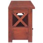 vidaXL TV-Schrank Braun 115x30x40 cm Massivholz Mahagoni vidaXL TV-Schrank Braun 115x30x40 cm Massivholz Mahagoni