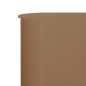 vidaXL 3-teiliges Windschutzgewebe 400 x 160 cm Taupe vidaXL 3-teiliges Windschutzgewebe 400 x 160 cm Taupe