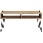 vidaXL Couchtisch Mangoholz Massiv 100 x 60 x 45 cm vidaXL Couchtisch Mangoholz Massiv 100 x 60 x 45 cm