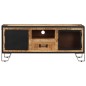 vidaXL TV-Schrank 110x31x46 cm Raues Mangoholz vidaXL TV-Schrank 110x31x46 cm Raues Mangoholz