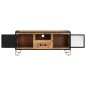 vidaXL TV-Schrank 110x31x46 cm Raues Mangoholz vidaXL TV-Schrank 110x31x46 cm Raues Mangoholz