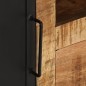 vidaXL TV-Schrank 110x31x46 cm Raues Mangoholz vidaXL TV-Schrank 110x31x46 cm Raues Mangoholz