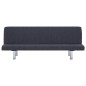 Schlafsofa Dunkelgrau Polyester Schlafsofa Dunkelgrau Polyester