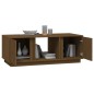 vidaXL Couchtisch Honigbraun 110x50x40 cm Massivholz Kiefer vidaXL Couchtisch Honigbraun 110x50x40 cm Massivholz Kiefer