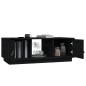 vidaXL Couchtisch Schwarz 100x50x35 cm Massivholz Kiefer vidaXL Couchtisch Schwarz 100x50x35 cm Massivholz Kiefer