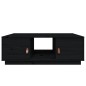 vidaXL Couchtisch Schwarz 100x50x35 cm Massivholz Kiefer vidaXL Couchtisch Schwarz 100x50x35 cm Massivholz Kiefer