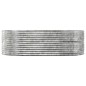 vidaXL Hochbeet Silbern 212x140x68 cm Pulverbeschichteter Stahl vidaXL Hochbeet Silbern 212x140x68 cm Pulverbeschichteter Stahl