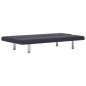 Schlafsofa Dunkelgrau Polyester Schlafsofa Dunkelgrau Polyester