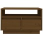 vidaXL TV-Schrank Honigbraun 60x35x37 cm Massivholz Kiefer vidaXL TV-Schrank Honigbraun 60x35x37 cm Massivholz Kiefer