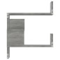vidaXL Wand-Eckregal Grau Sonoma 40x40x50 cm Holzwerkstoff vidaXL Wand-Eckregal Grau Sonoma 40x40x50 cm Holzwerkstoff