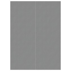 vidaXL Pool-Bodentuch Hellgrau 300x220 cm Polyester Geotextil