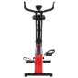vidaXL Magnetischer Heimtrainer X-Bike mit Pulsmessung Schwarz Rot vidaXL Magnetischer Heimtrainer X-Bike mit Pulsmessung Schwarz Rot