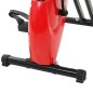 vidaXL Magnetischer Heimtrainer X-Bike mit Pulsmessung Schwarz Rot vidaXL Magnetischer Heimtrainer X-Bike mit Pulsmessung Schwarz Rot